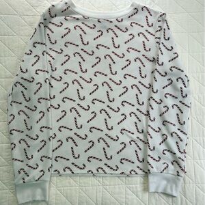 Forever 21+ Candy Cane Waffle Knit Thermal- Fits XL/1X